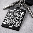🔑 CHAVEIRO COM QR CODE – GRAVE SEU PIX, WHATSAPP, REDES SOCIAIS E MAIS! 🔑
