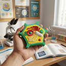 🧬 Maquete Educativa Célula Vegetal Eucarionte 3D – 14 cm