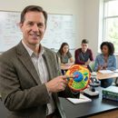 Modelo Anatômico de Célula Animal Eucarionte – Aprendizado Visual e Detalhado em Biologia